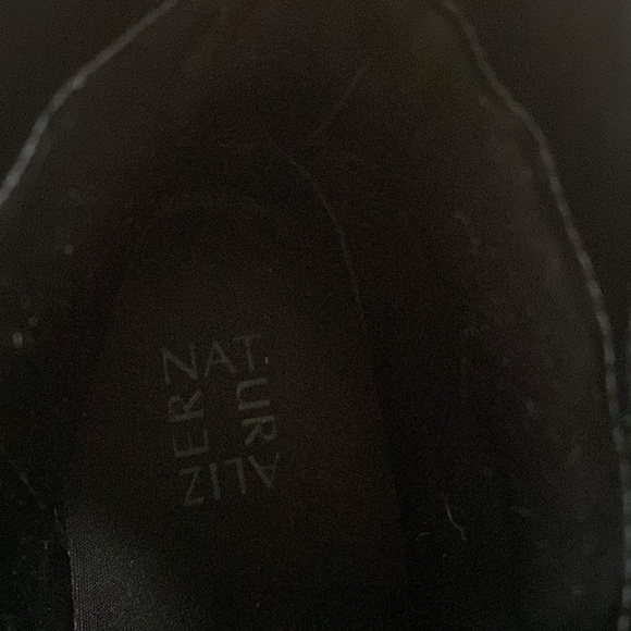 Black Leather Naturalizer Tia Ankle Motorcycle Boots Sz 9 NWOT - Picture 7 of 8